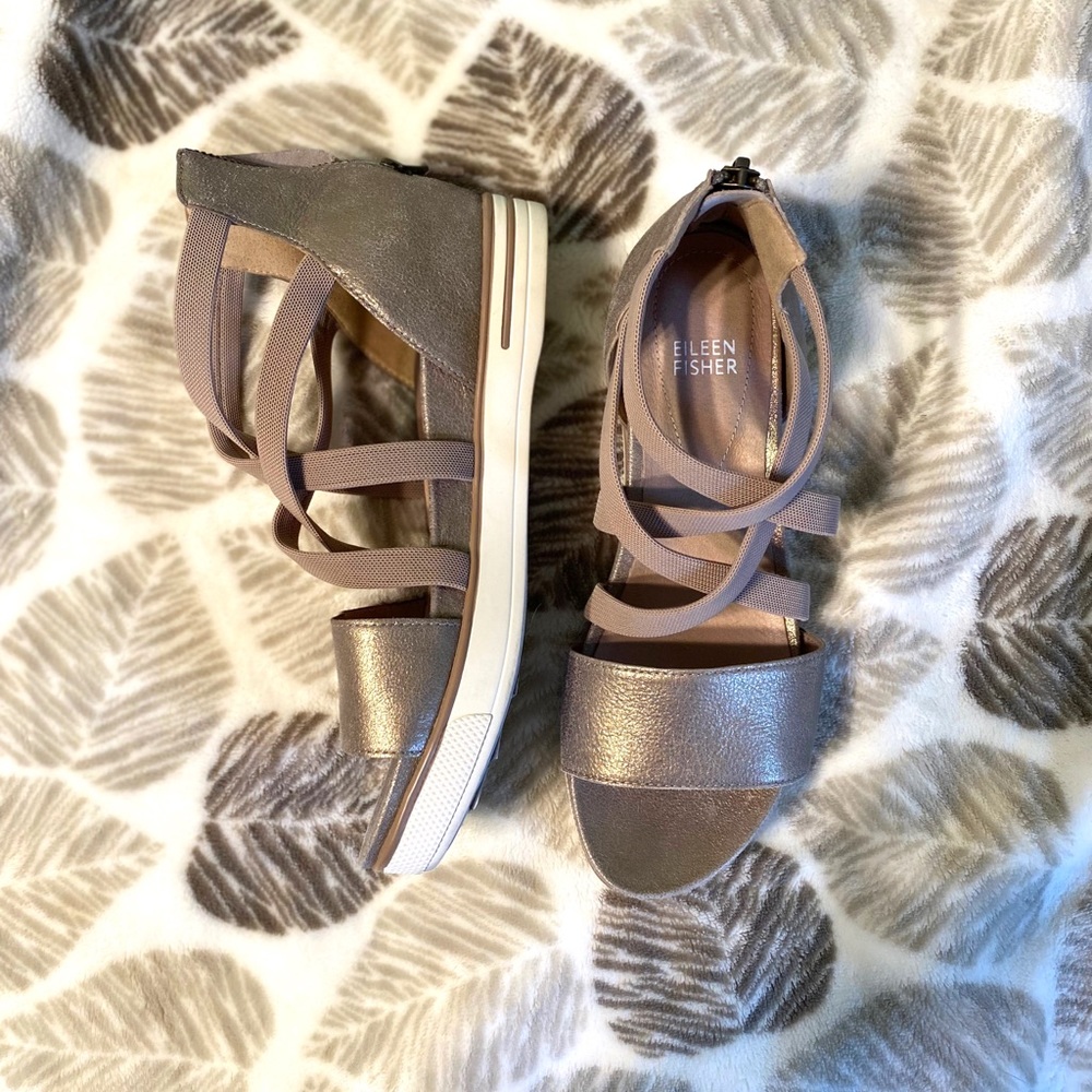 Eileen Fisher size 7 platform sandals